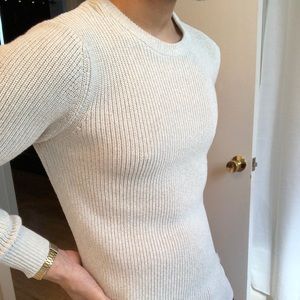 Ribbed Long Sleeve Shirt